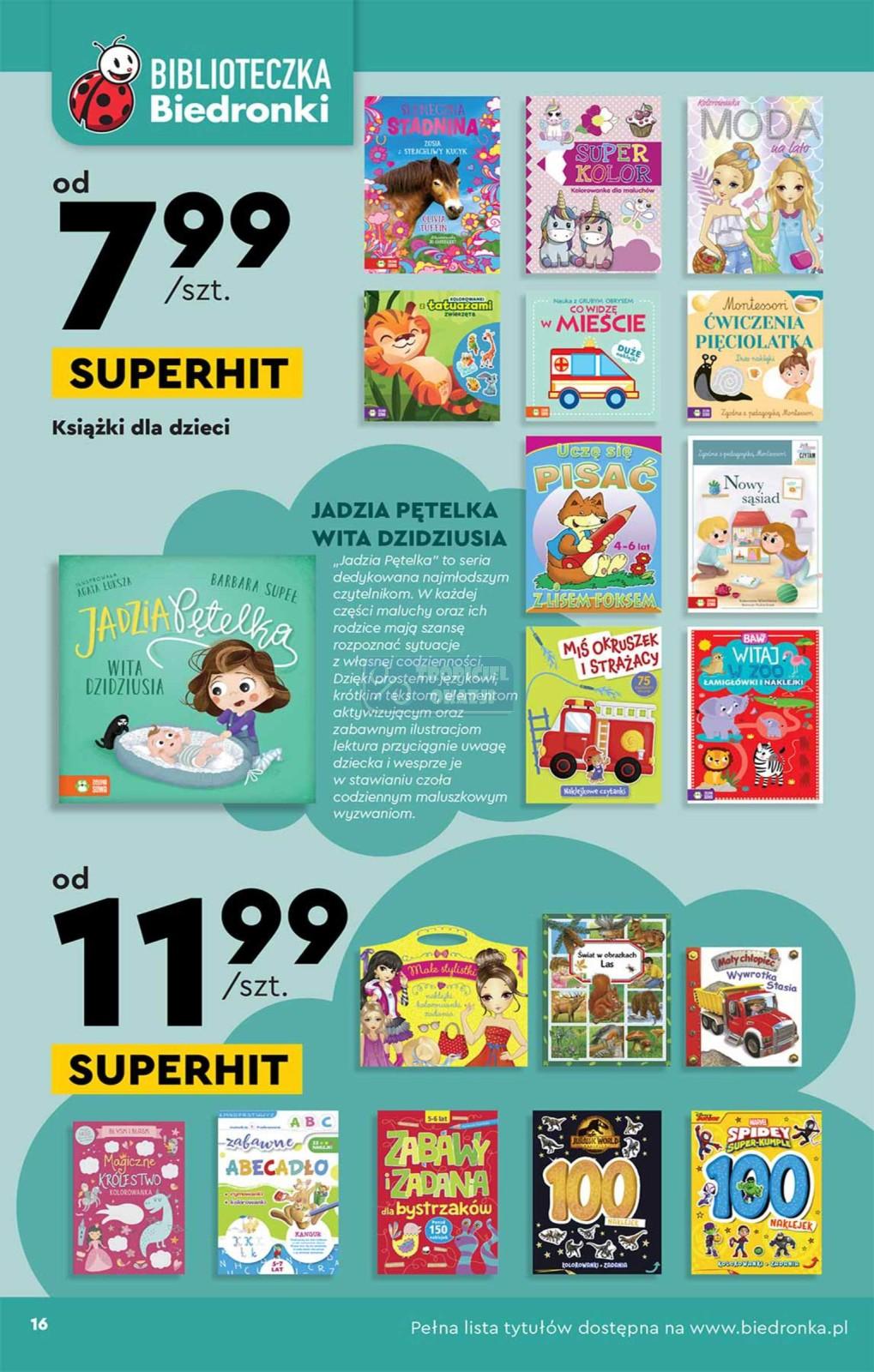 Gazetka promocyjna Biedronka str. 16