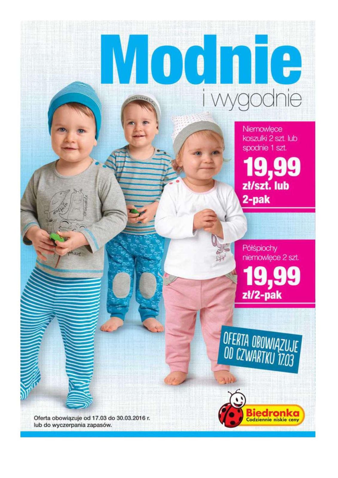 Gazetka promocyjna Biedronka str. 1