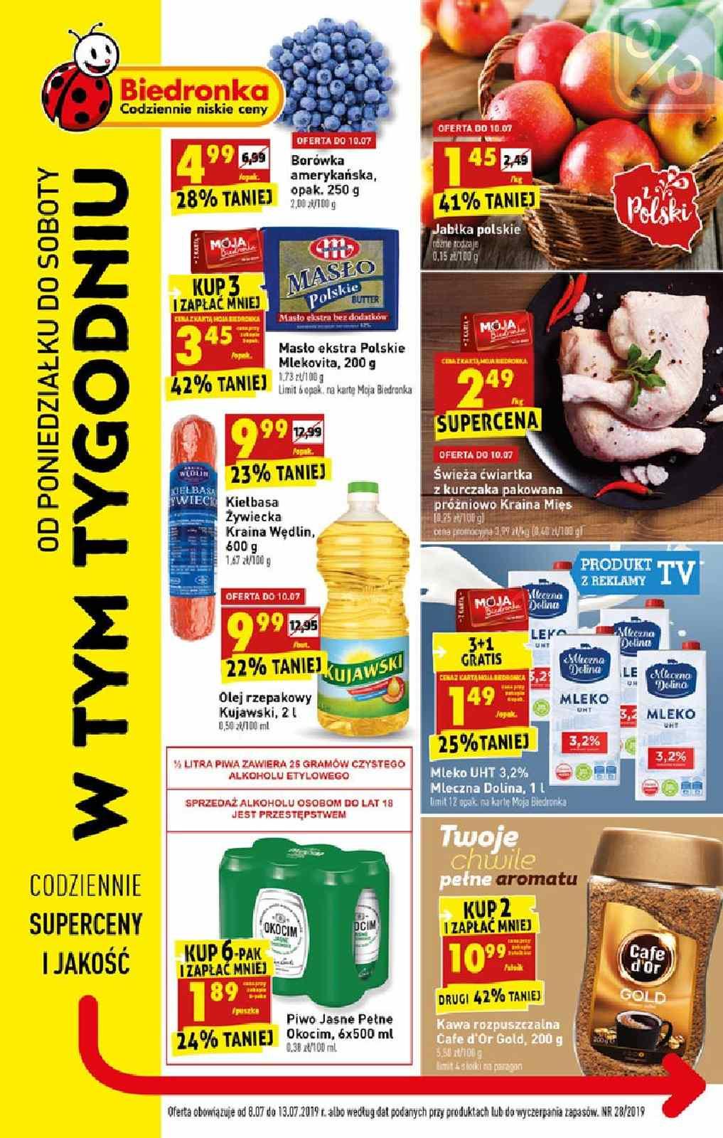 Gazetka promocyjna Biedronka str. 1