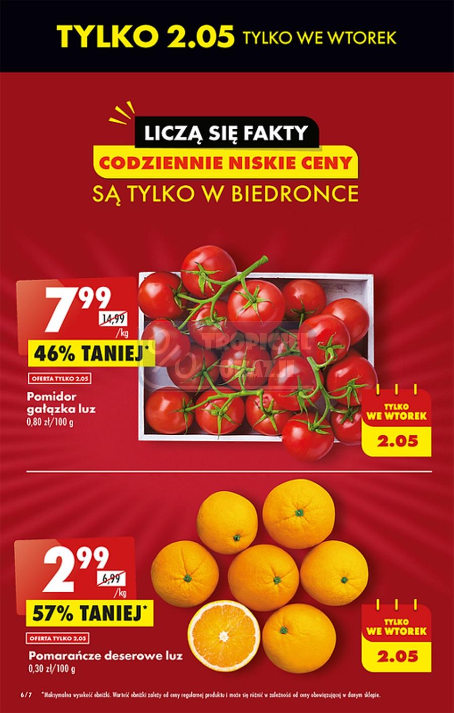 Gazetka promocyjna Biedronka str. 6