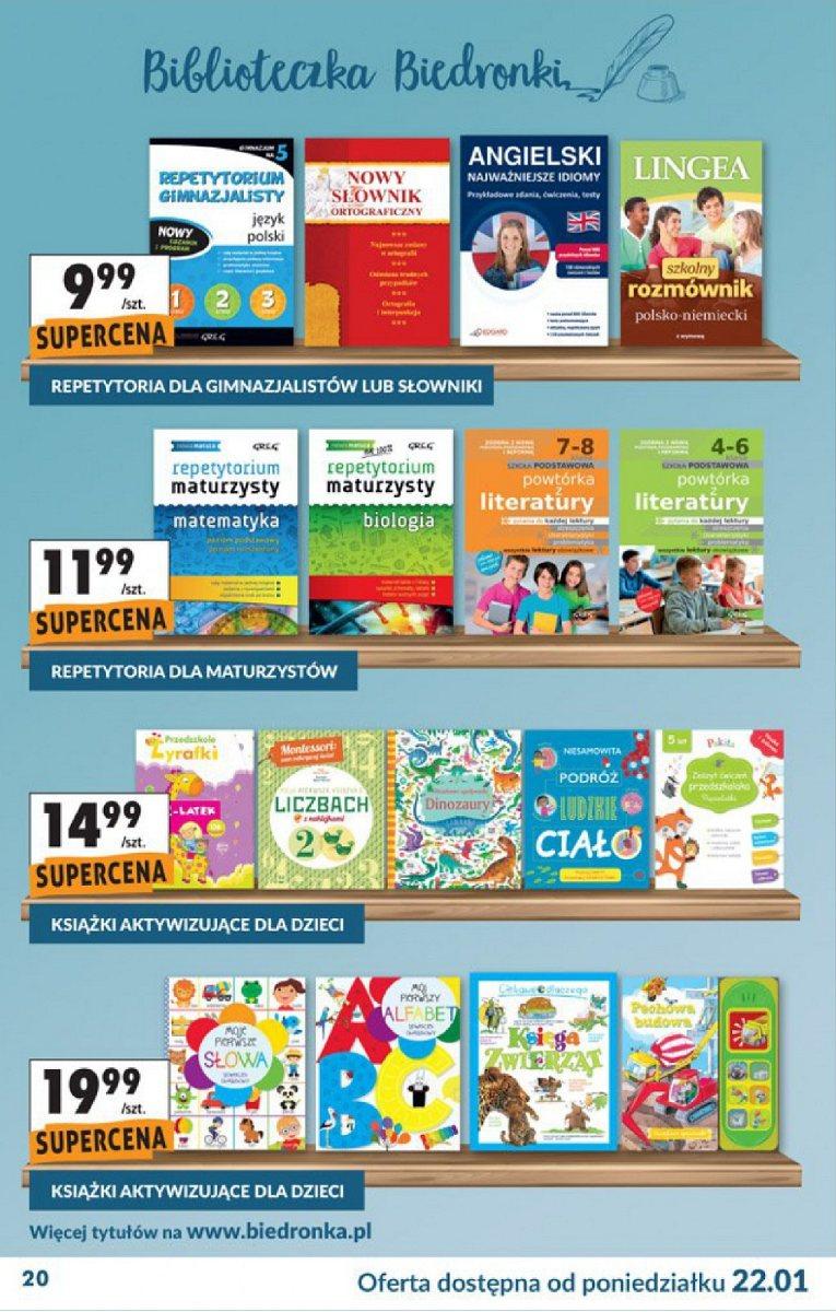 Gazetka promocyjna Biedronka str. 20