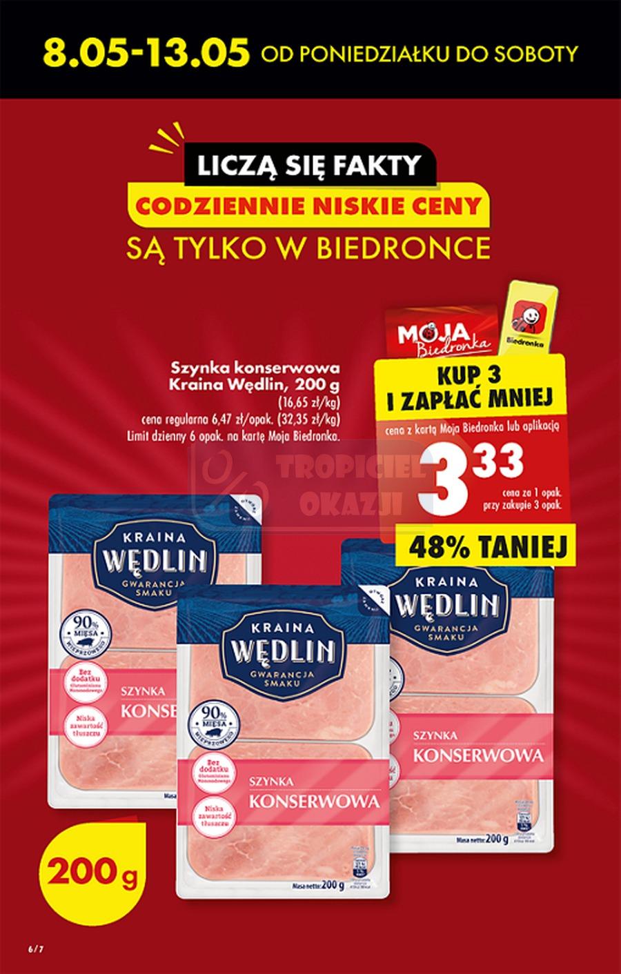 Gazetka promocyjna Biedronka str. 6