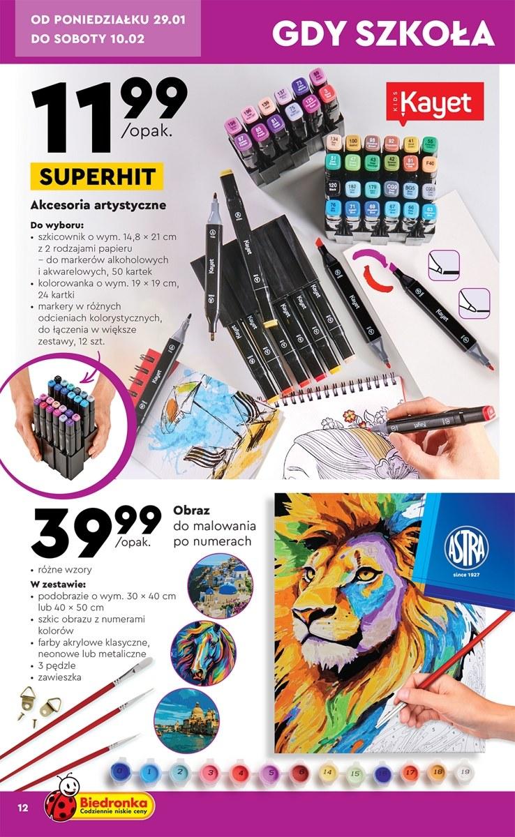 Gazetka promocyjna Biedronka str. 12
