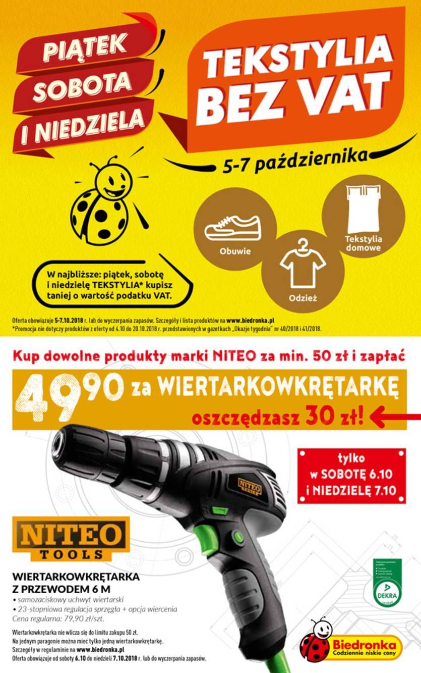 Gazetka promocyjna Biedronka str. 4