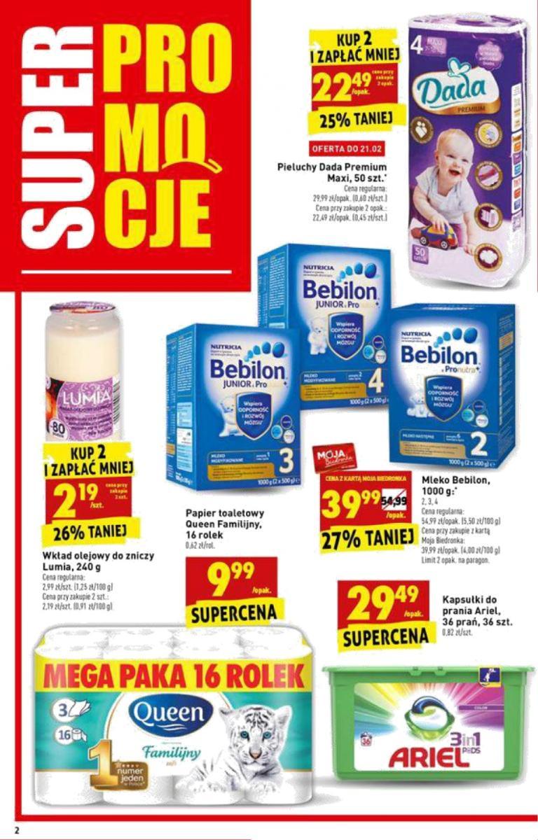 Gazetka promocyjna Biedronka str. 2
