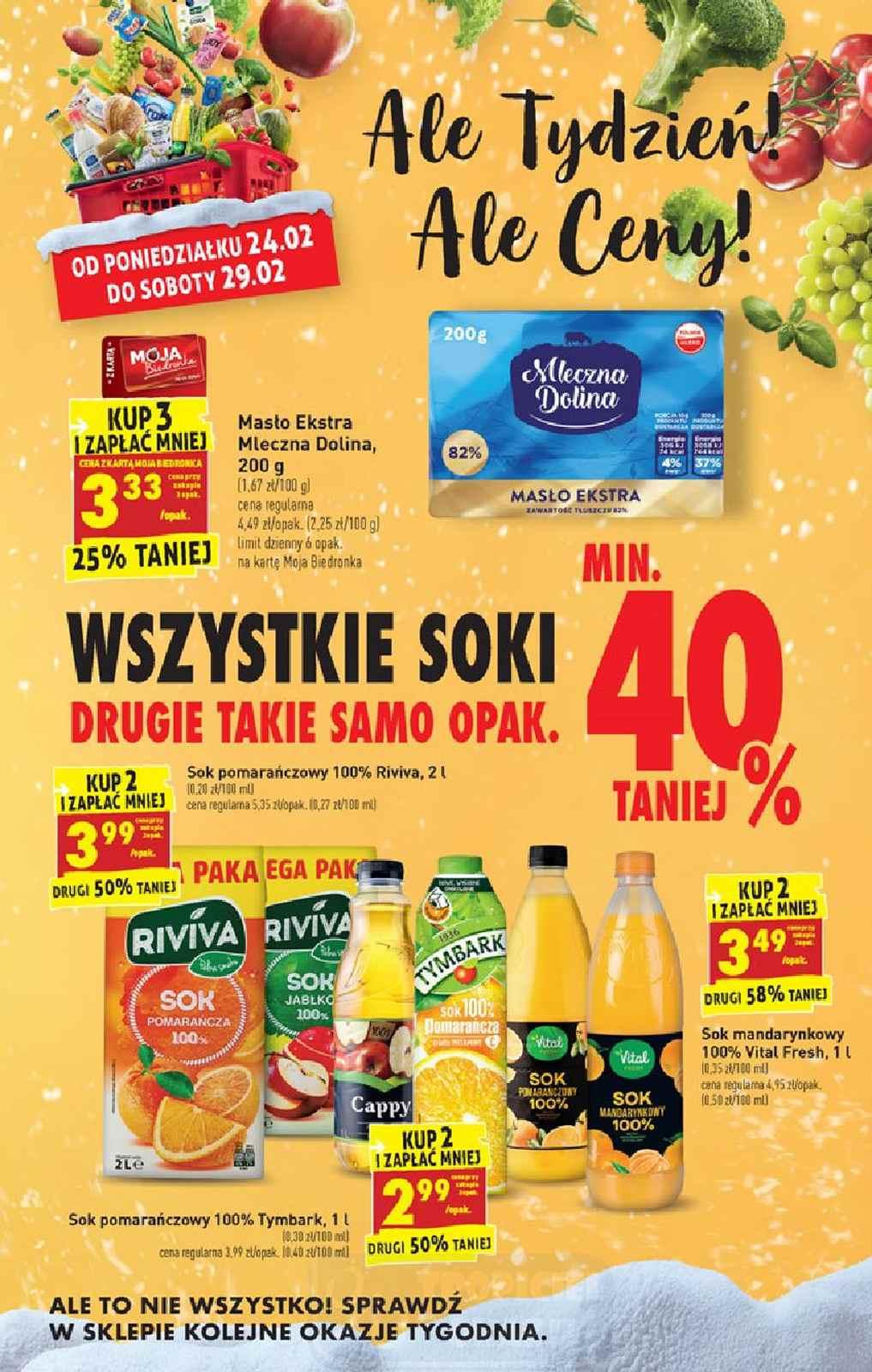 Gazetka promocyjna Biedronka str. 3