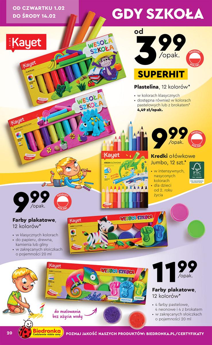 Gazetka promocyjna Biedronka str. 20