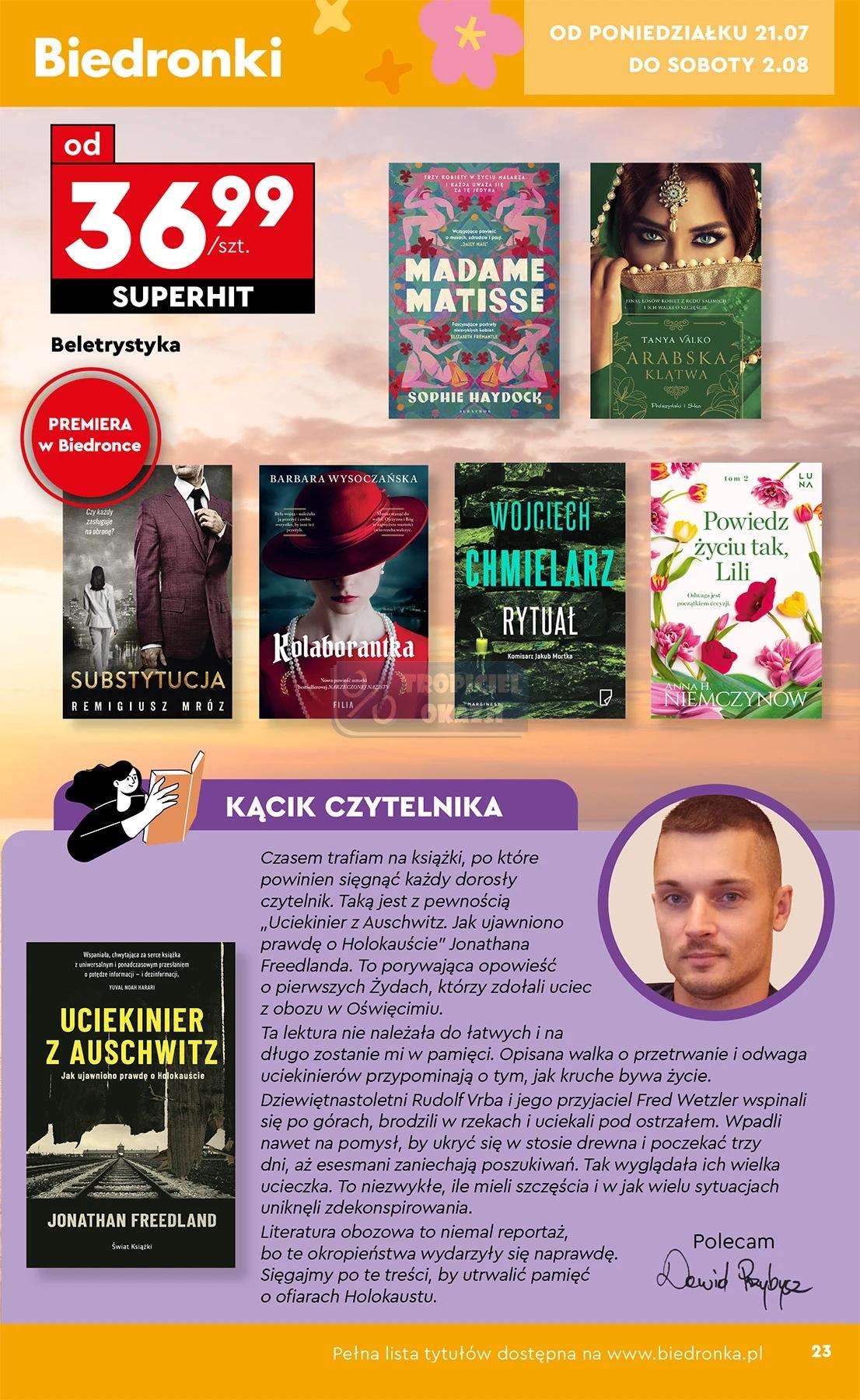 Gazetka promocyjna Biedronka str. 25