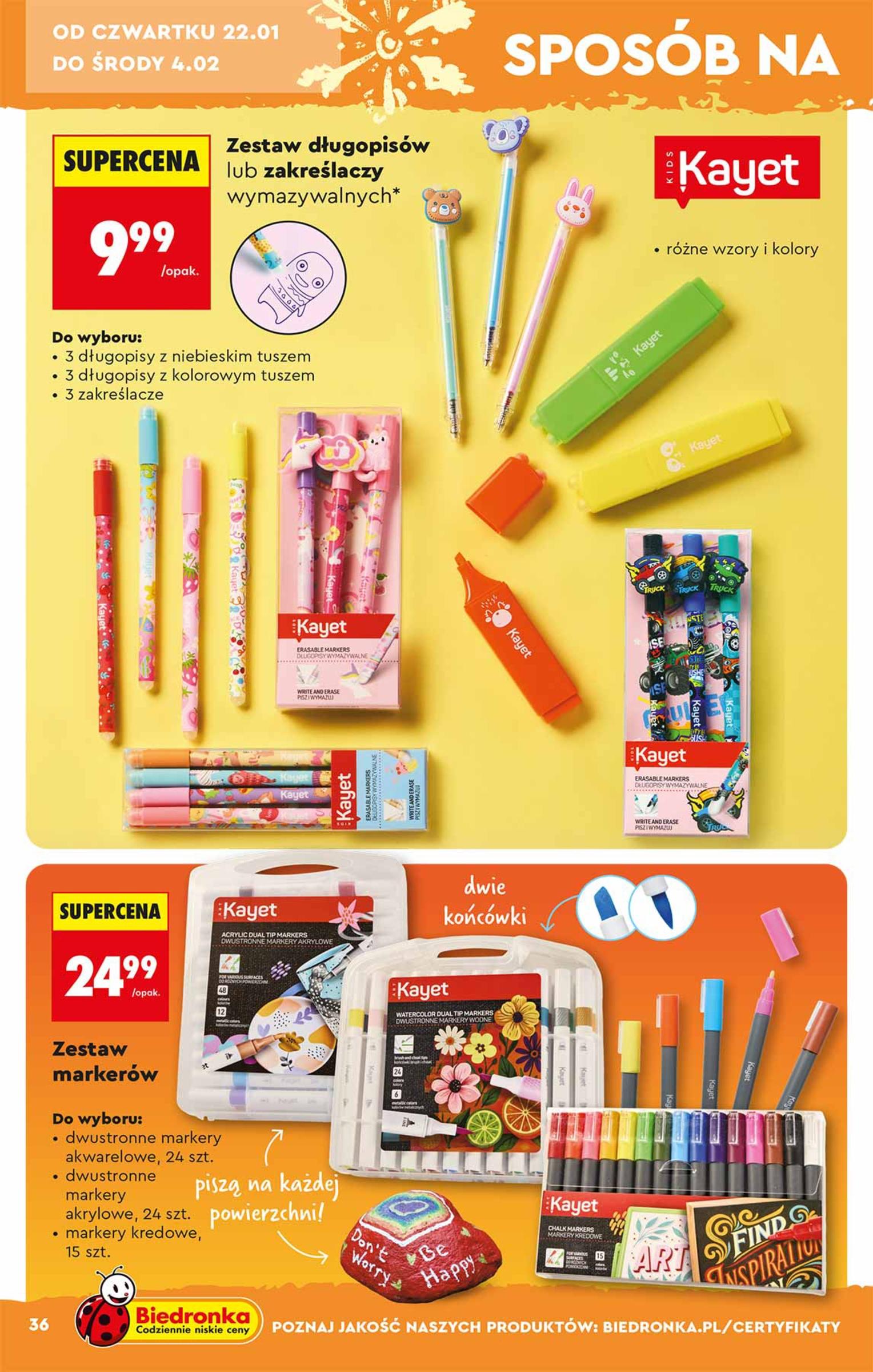 Gazetka promocyjna Biedronka str. 36
