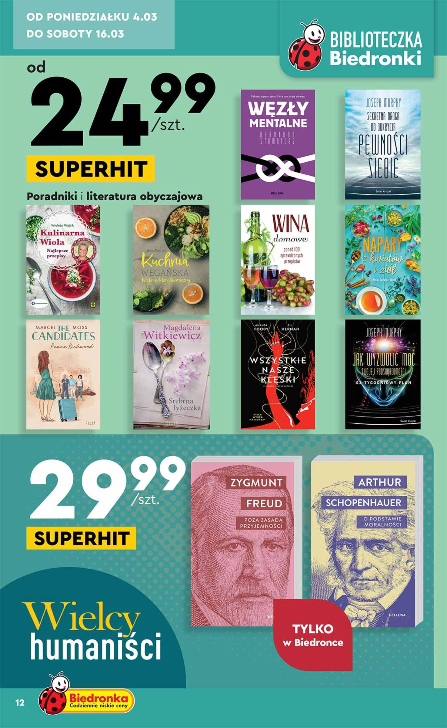 Gazetka promocyjna Biedronka str. 12