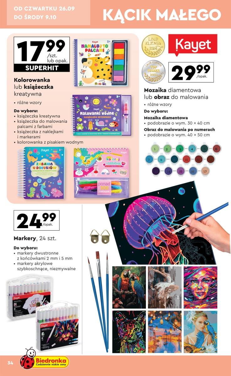 Gazetka promocyjna Biedronka str. 34