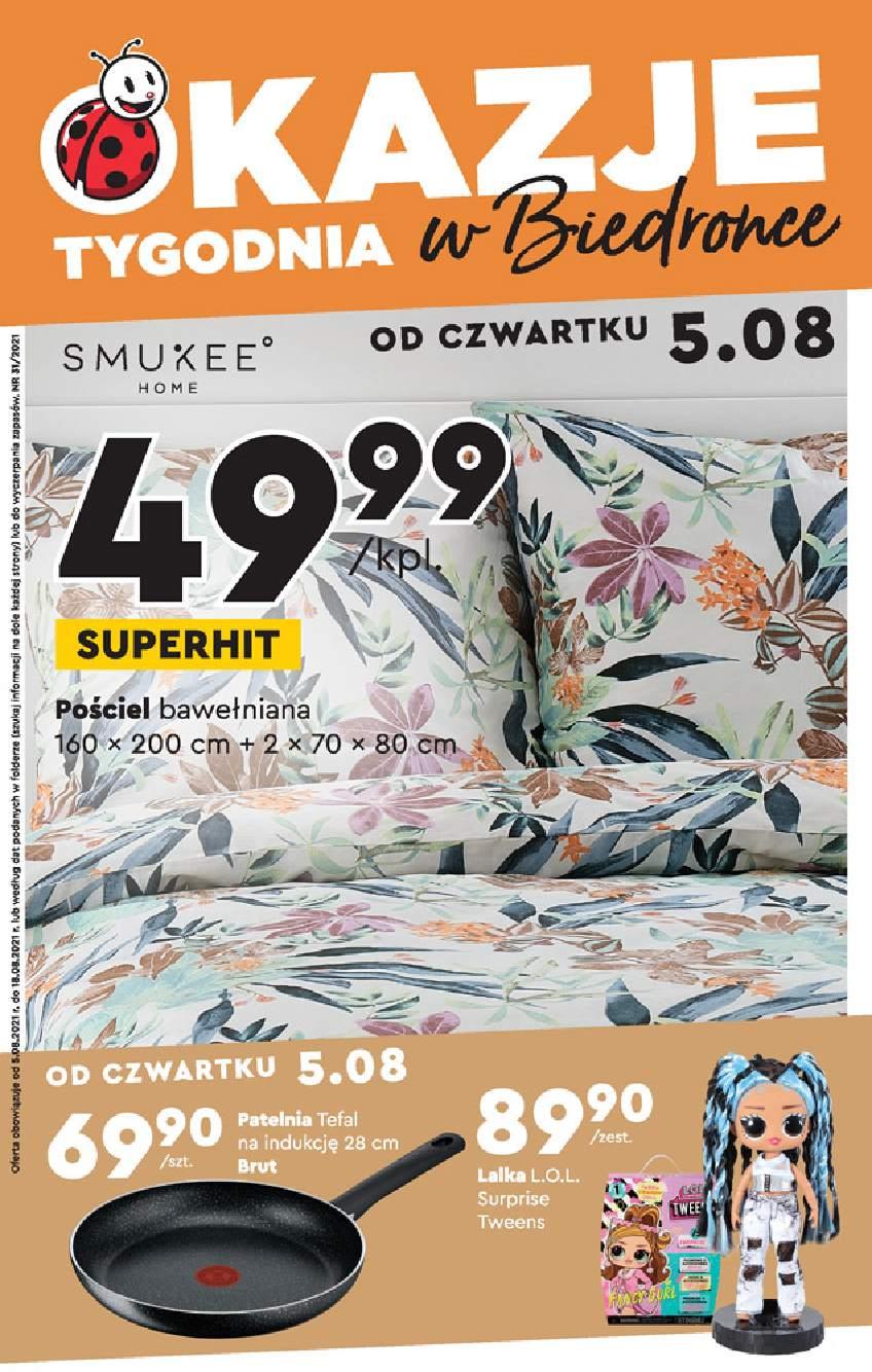 Gazetka promocyjna Biedronka str. 1