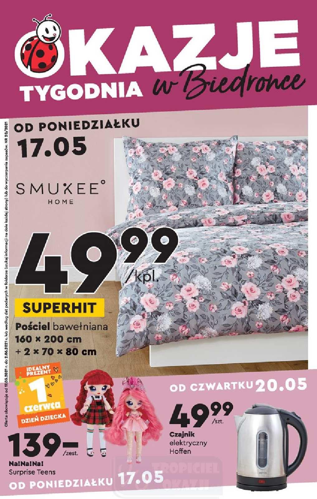 Gazetka promocyjna Biedronka str. 1