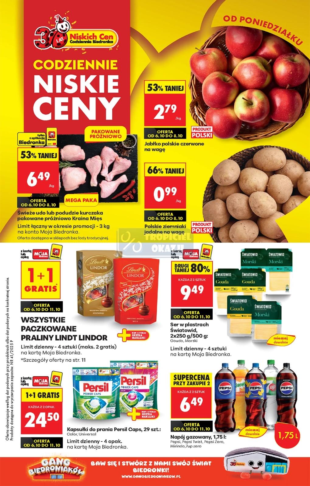 Gazetka promocyjna Biedronka str. 1