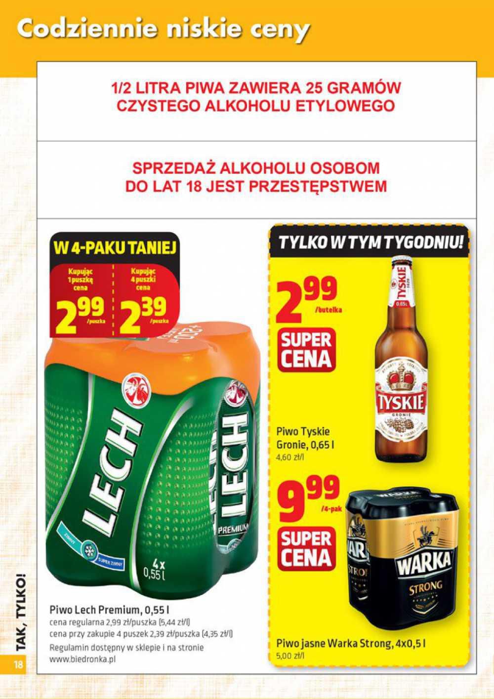 Gazetka promocyjna Biedronka str. 18