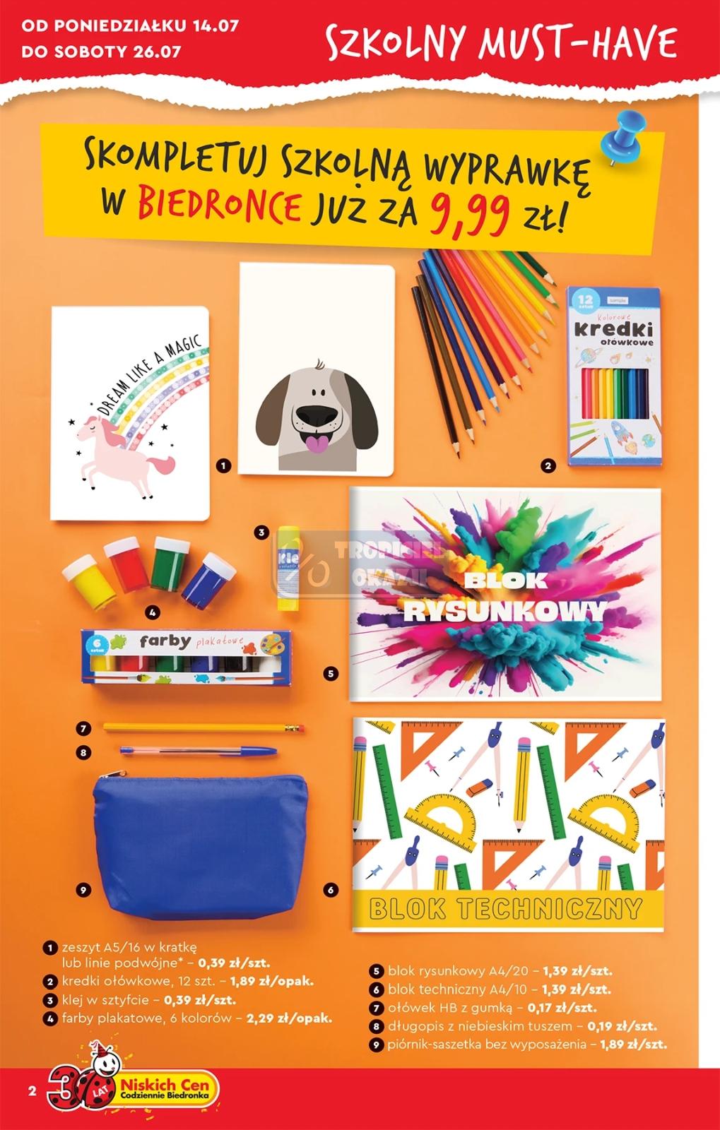 Gazetka promocyjna Biedronka str. 2