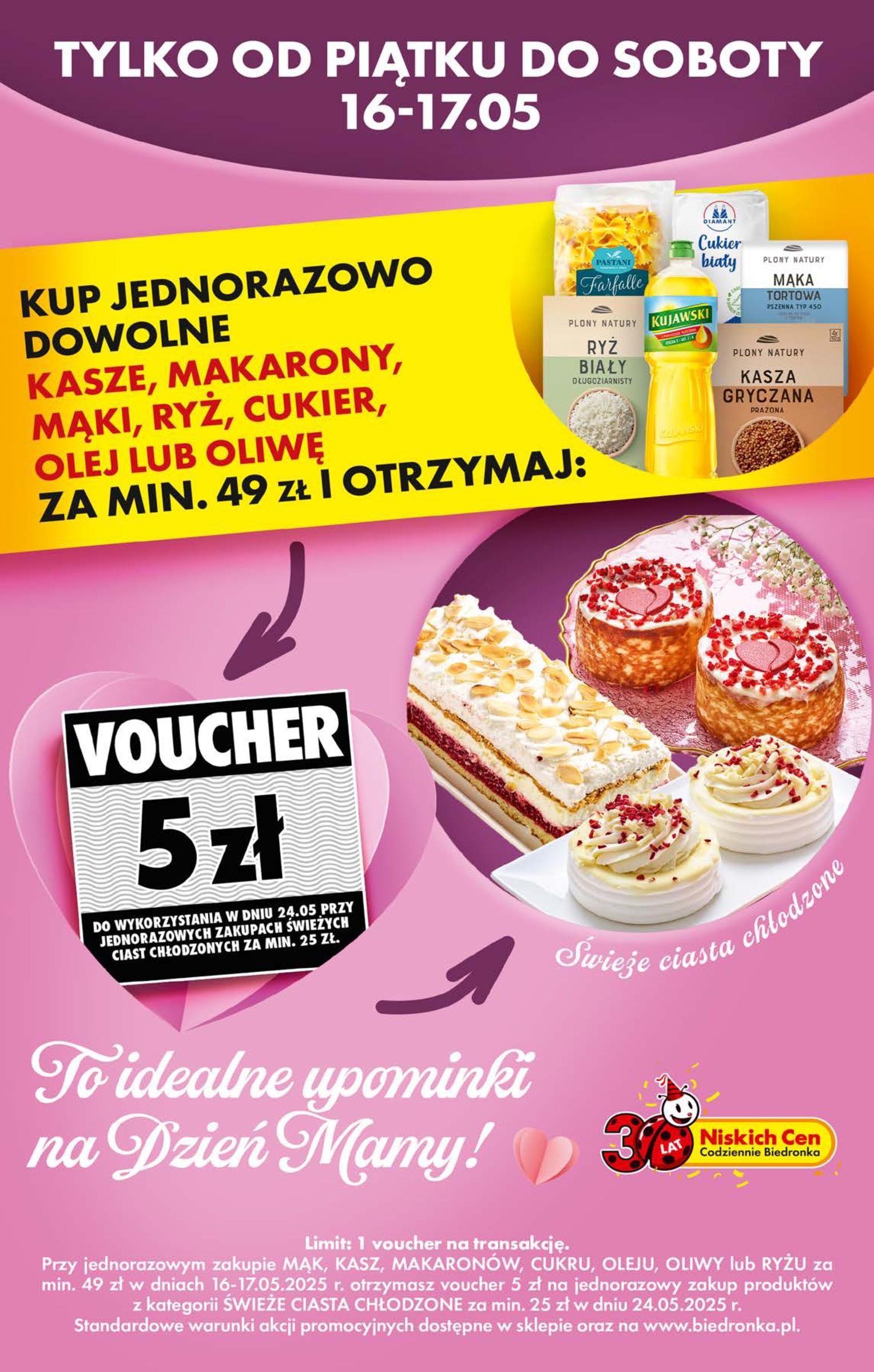 Gazetka promocyjna Biedronka str. 1