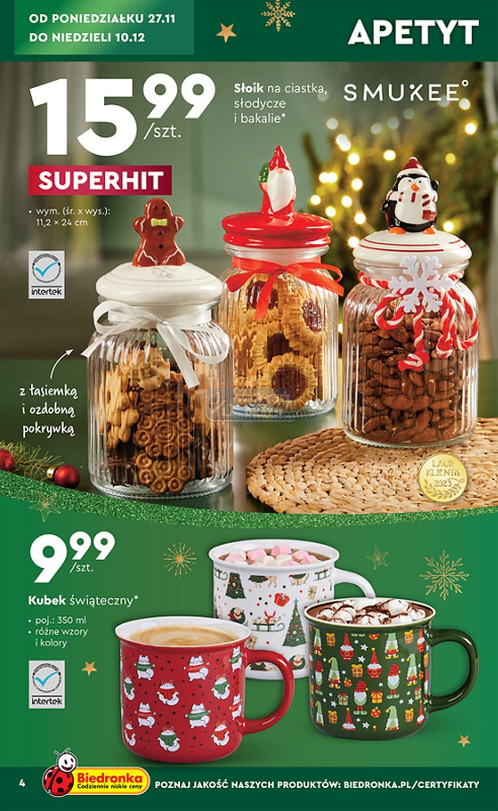 Gazetka promocyjna Biedronka str. 4