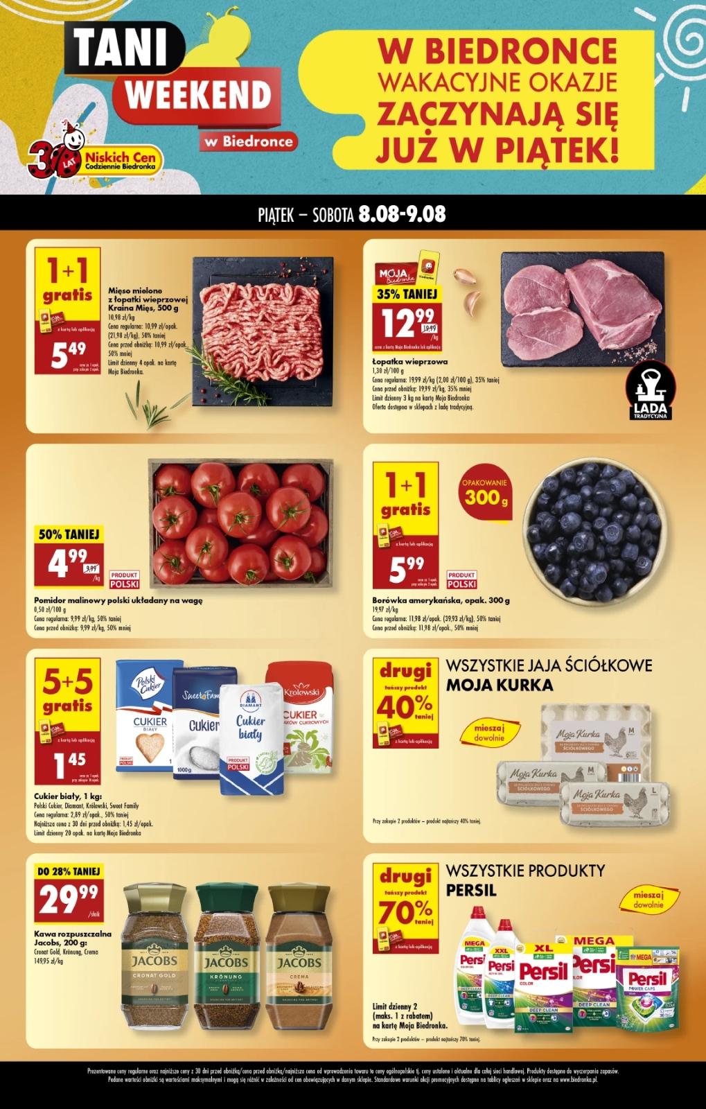 Gazetka promocyjna Biedronka str. 1