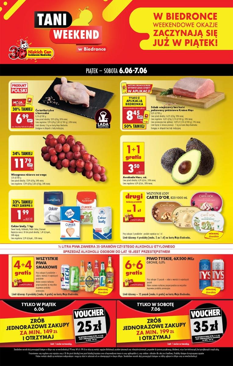 Gazetka promocyjna Biedronka str. 1
