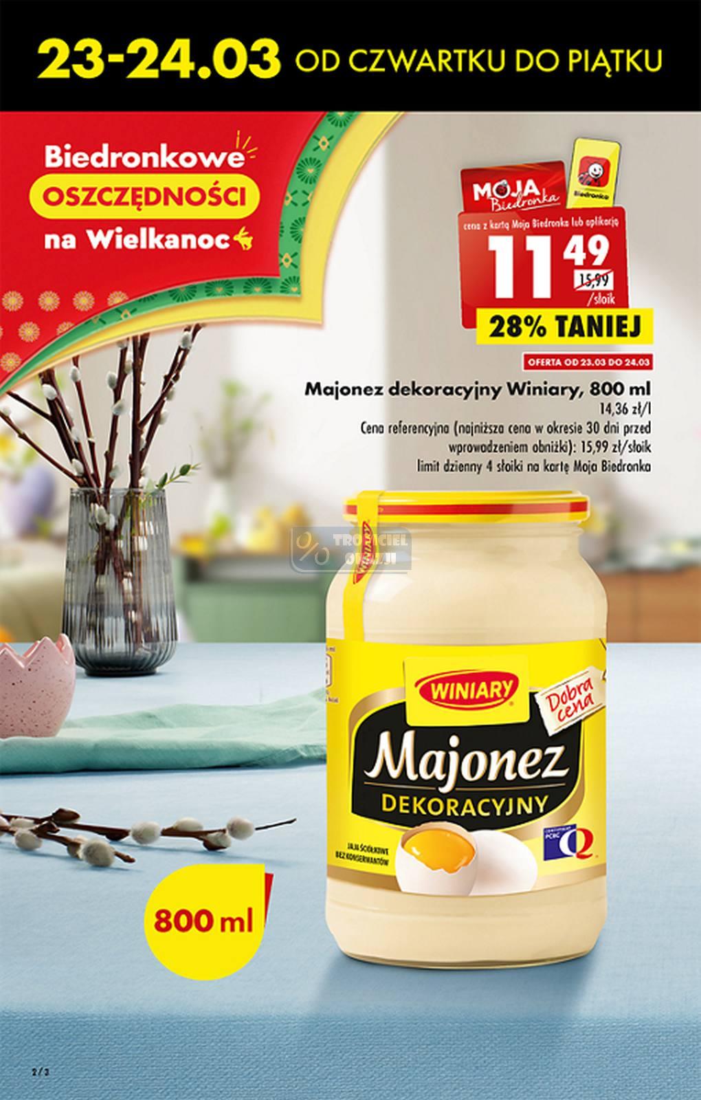 Gazetka promocyjna Biedronka str. 2