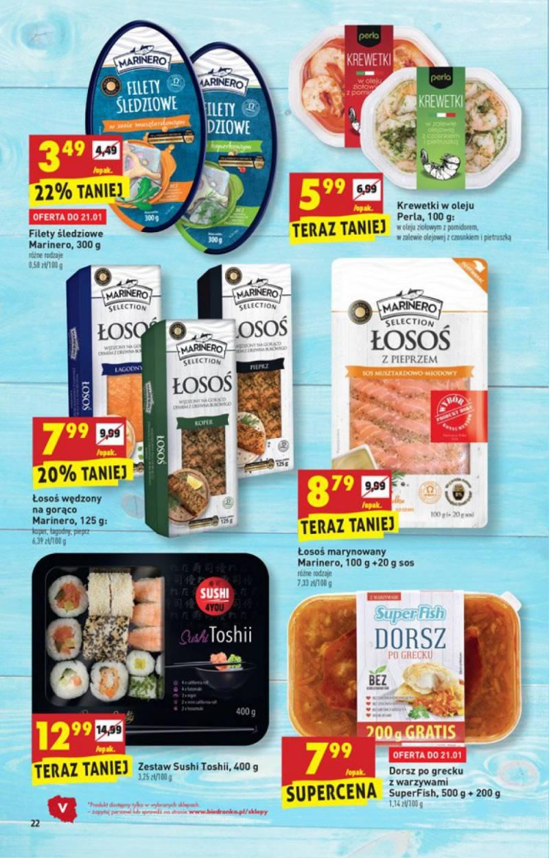 Gazetka promocyjna Biedronka str. 22