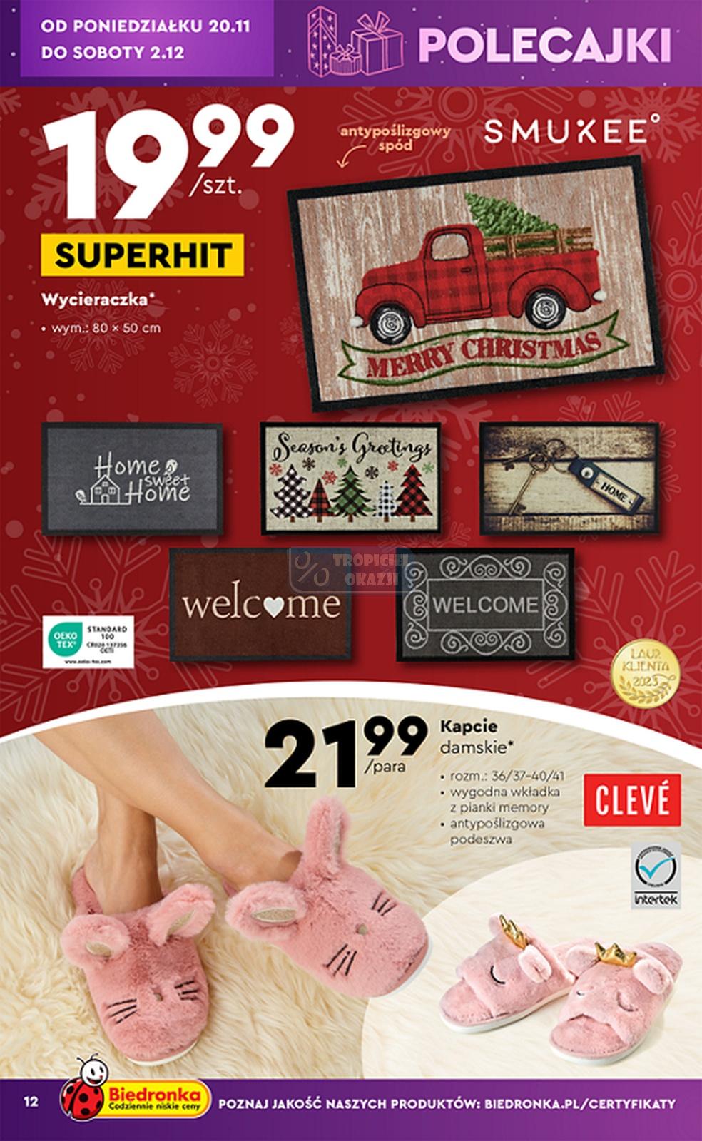 Gazetka promocyjna Biedronka str. 12