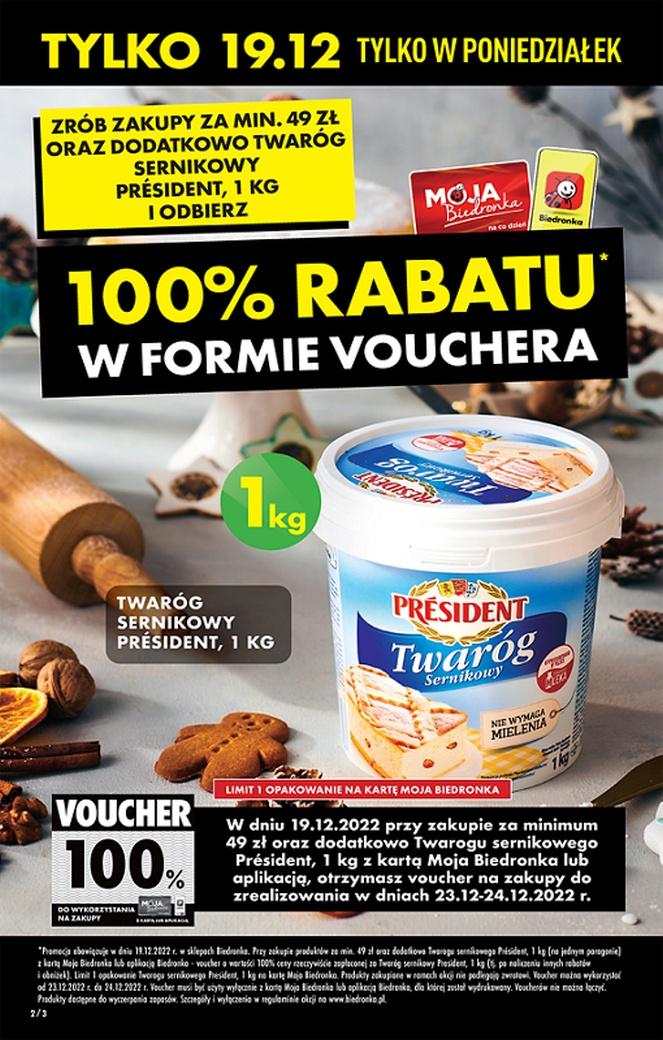 Gazetka promocyjna Biedronka str. 2