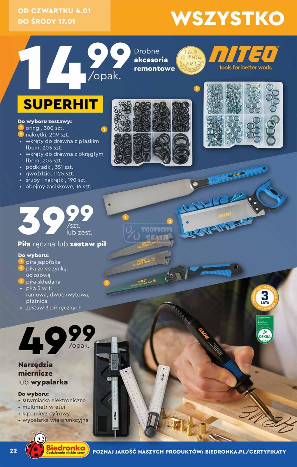 Gazetka promocyjna Biedronka str. 22