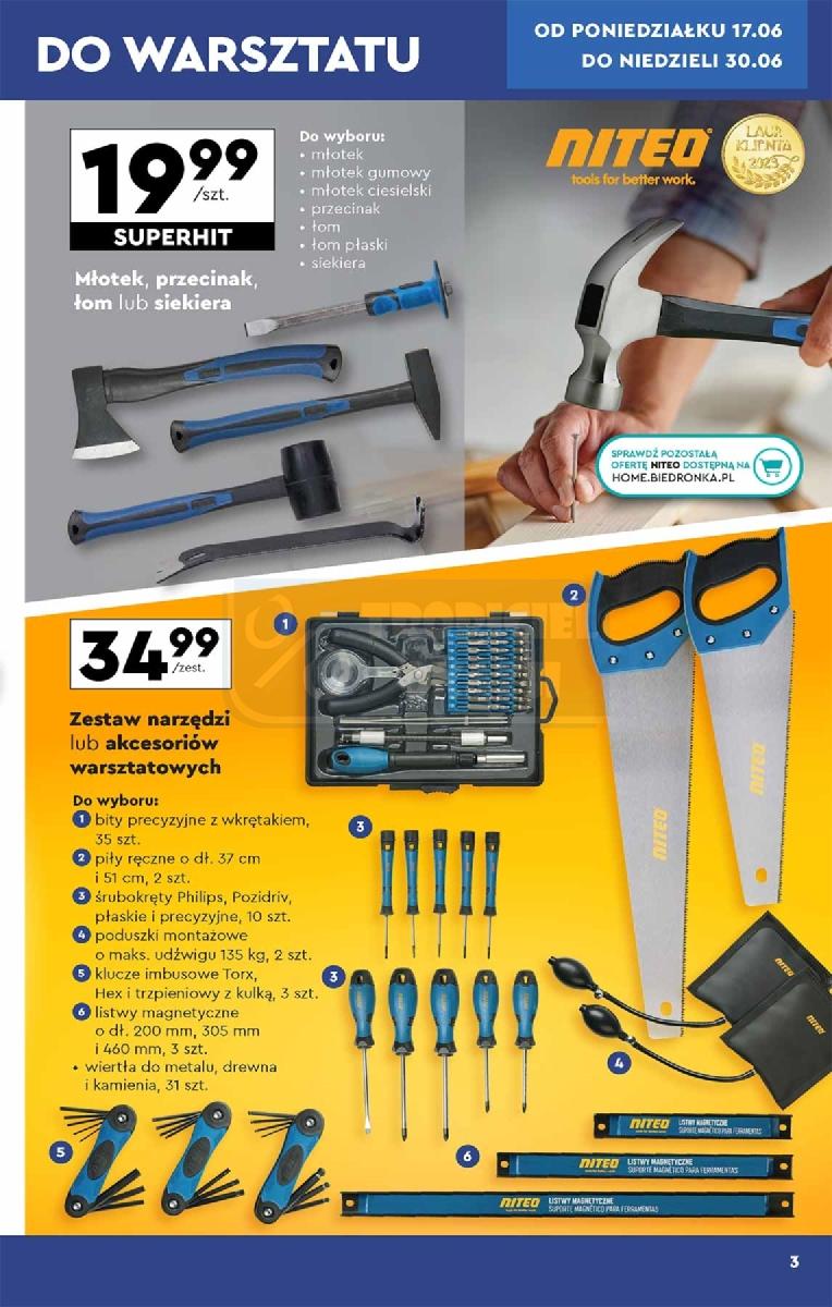 Gazetka promocyjna Biedronka str. 3