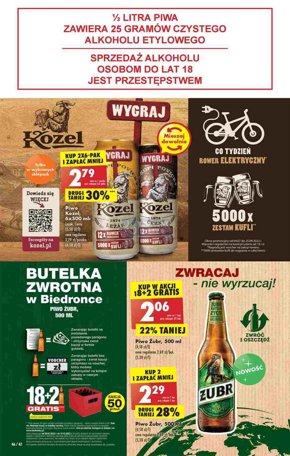 Gazetka promocyjna Biedronka str. 46