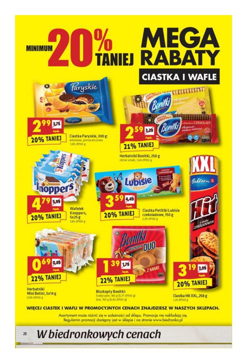 Gazetka promocyjna Biedronka str. 22