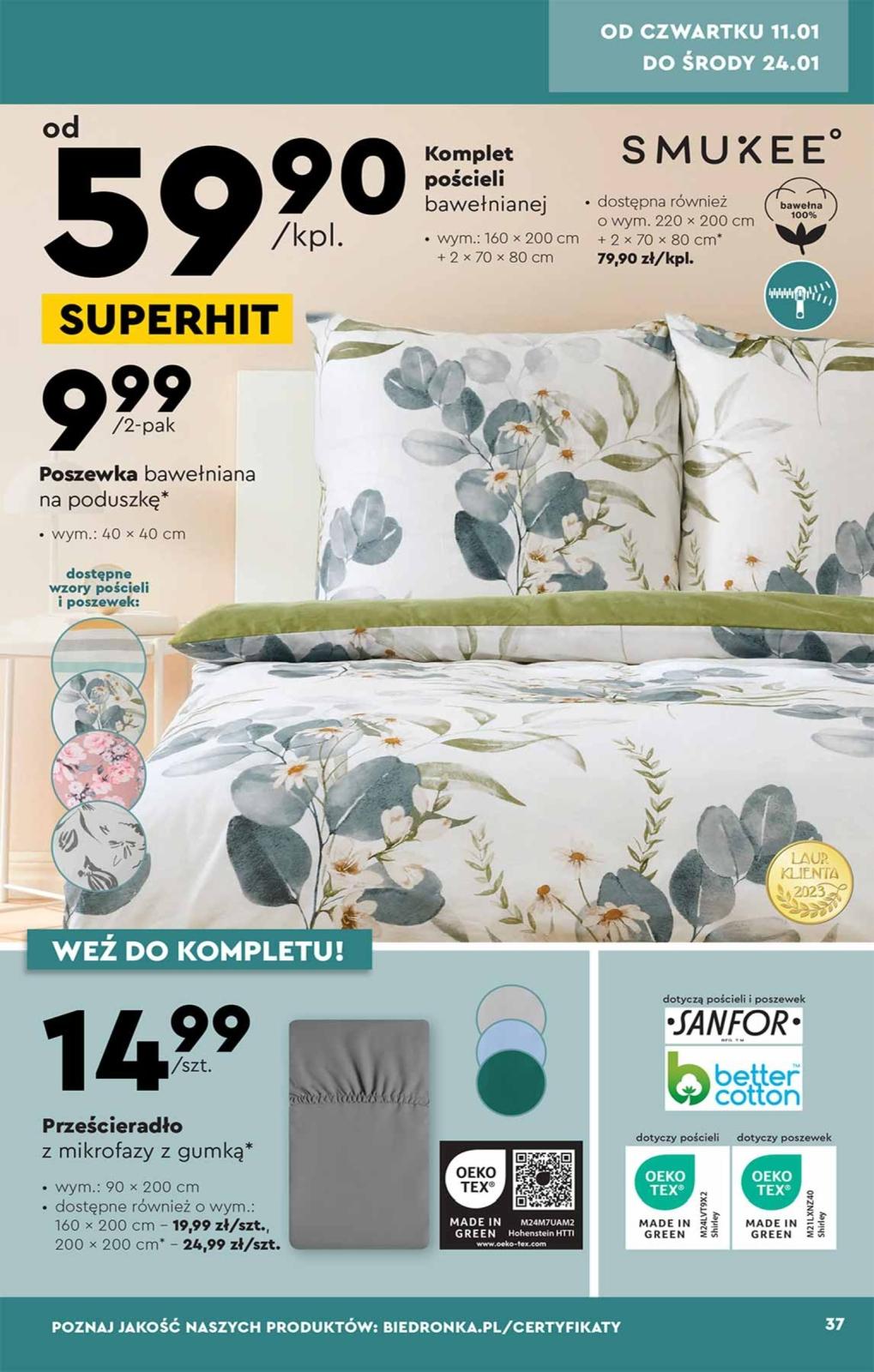 Gazetka promocyjna Biedronka str. 37