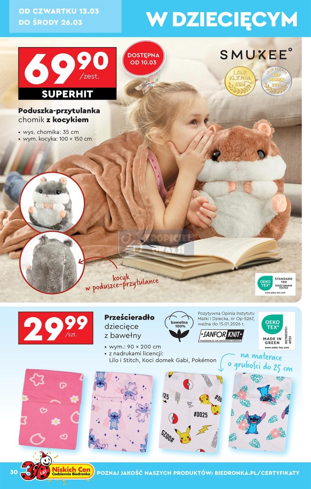 Gazetka promocyjna Biedronka str. 30