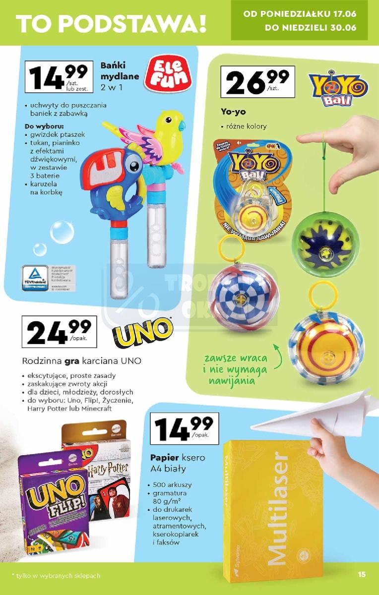 Gazetka promocyjna Biedronka str. 15