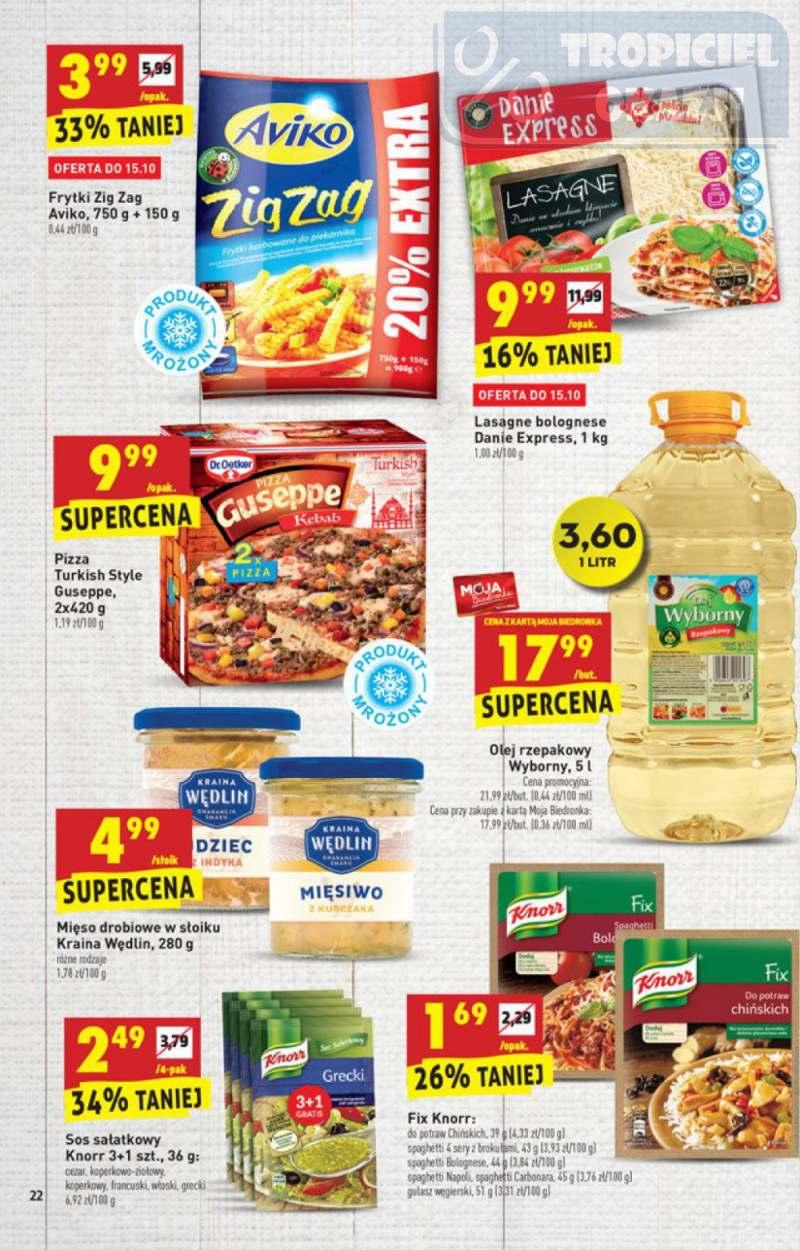 Gazetka promocyjna Biedronka str. 22