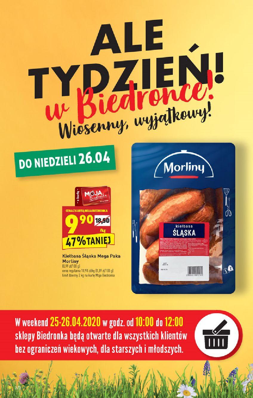Gazetka promocyjna Biedronka str. 2
