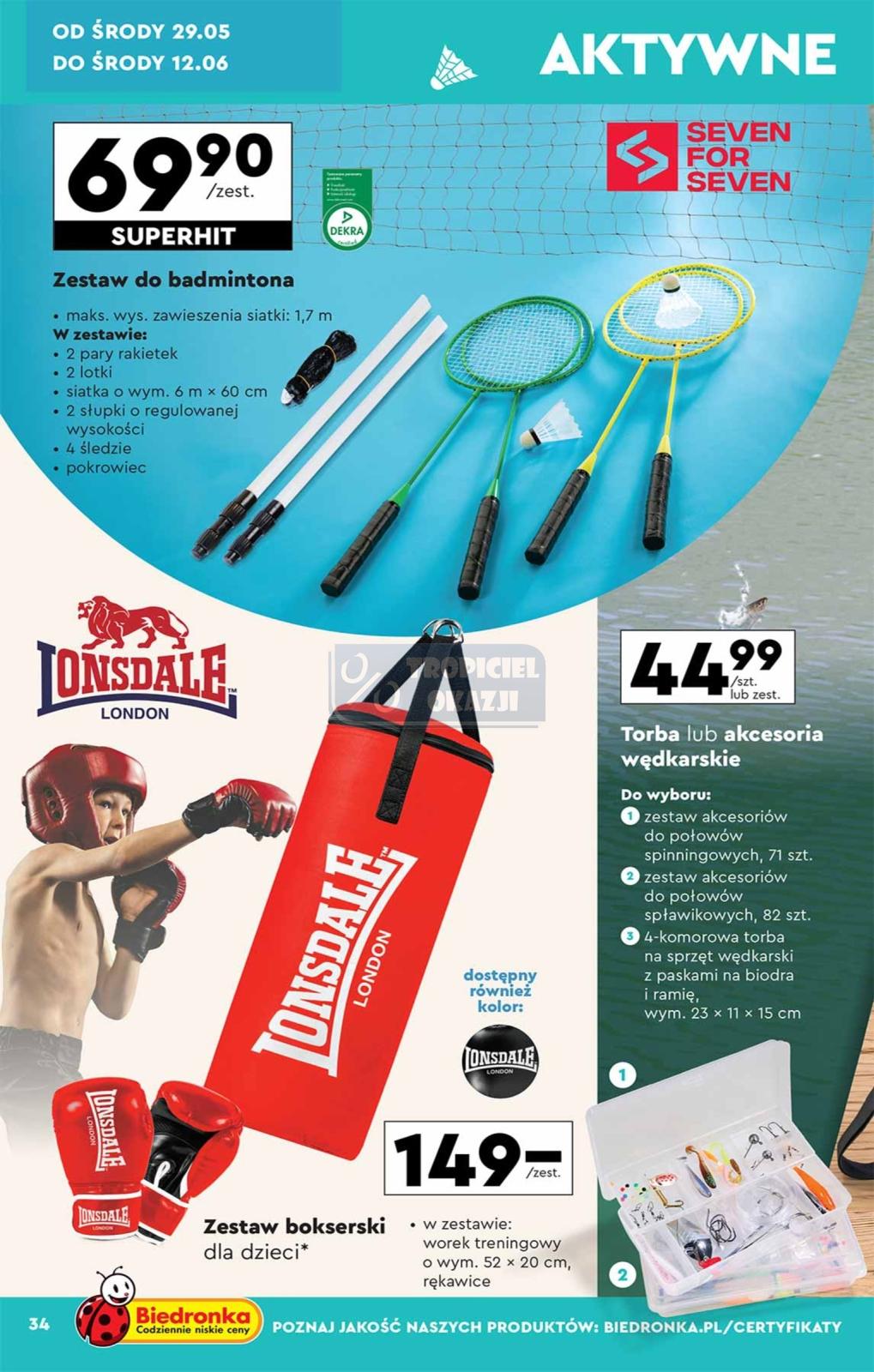 Gazetka promocyjna Biedronka str. 34