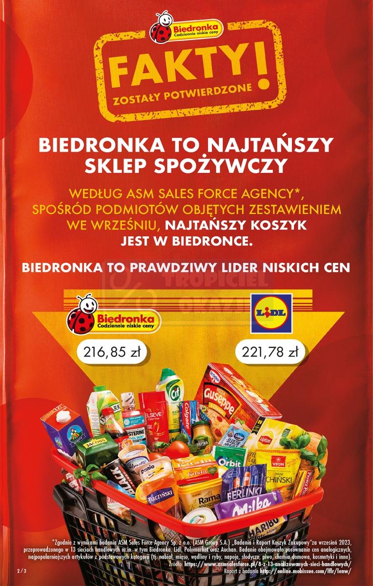 Gazetka promocyjna Biedronka str. 2