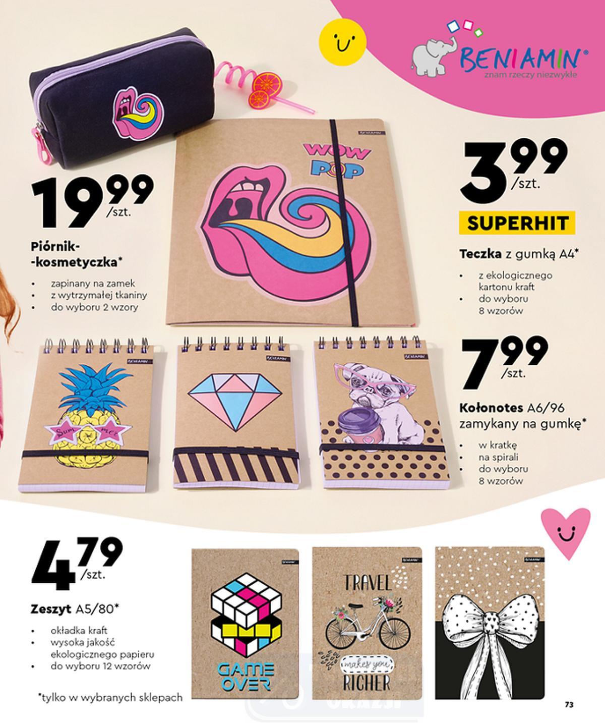 Gazetka promocyjna Biedronka str. 73