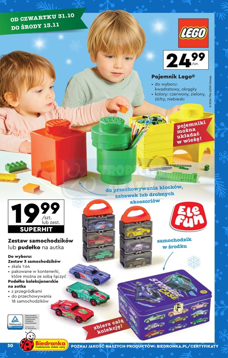 Gazetka promocyjna Biedronka str. 30