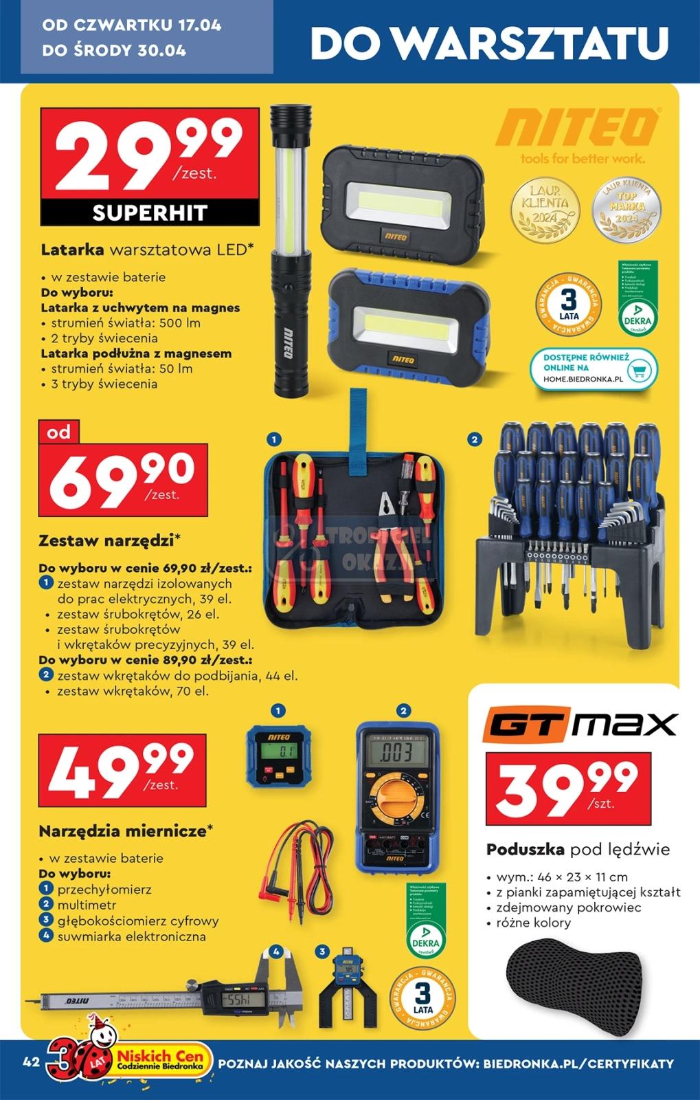 Gazetka promocyjna Biedronka str. 42