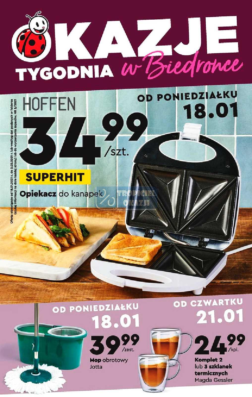 Gazetka promocyjna Biedronka str. 1