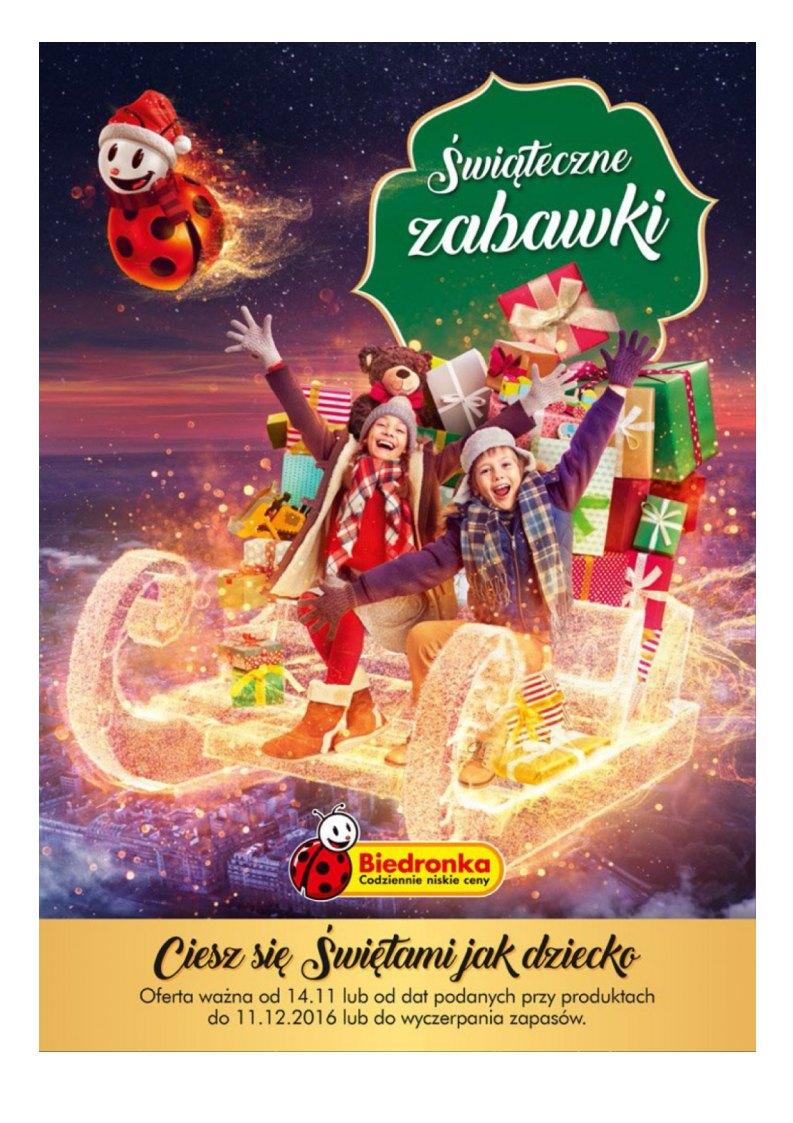 Gazetka promocyjna Biedronka str. 1