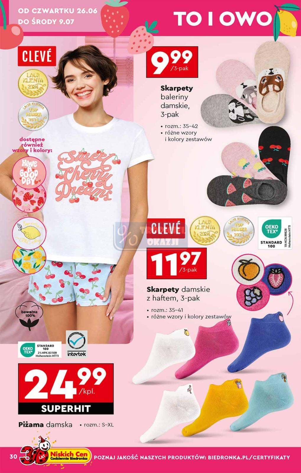 Gazetka promocyjna Biedronka str. 30