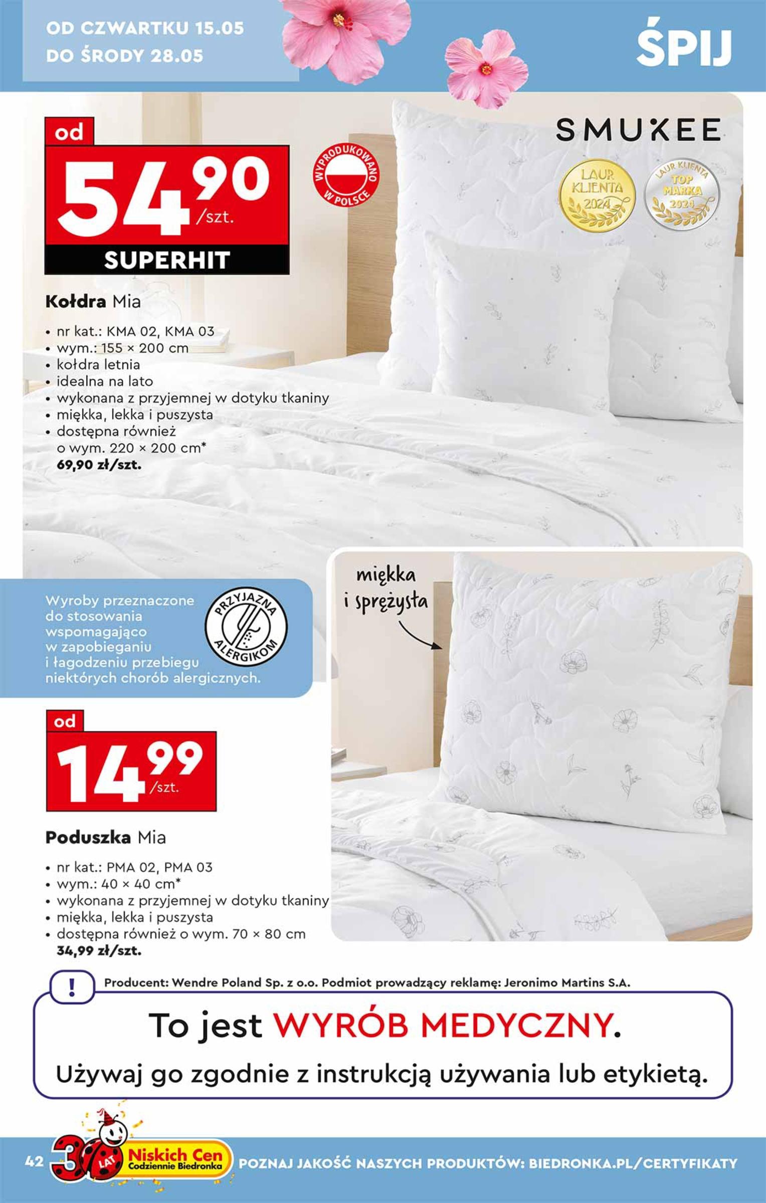 Gazetka promocyjna Biedronka str. 42