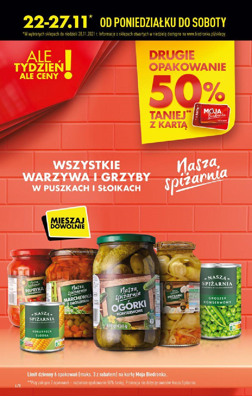 Gazetka promocyjna Biedronka str. 4