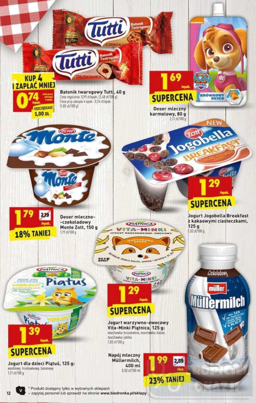 Gazetka promocyjna Biedronka str. 12