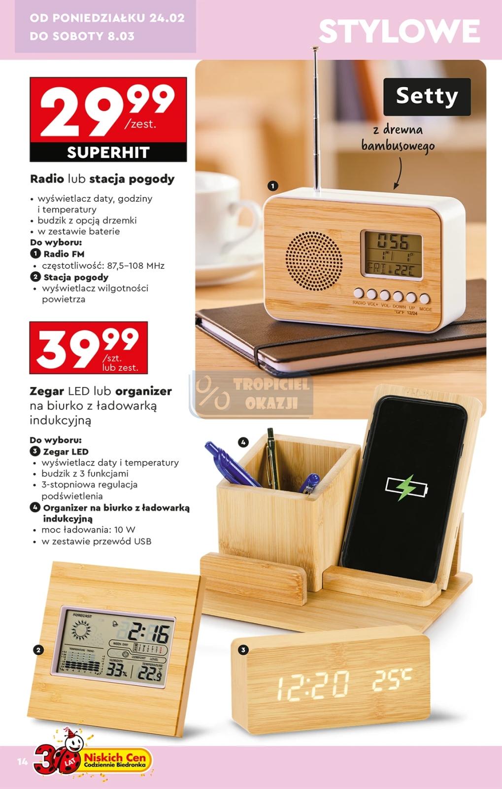 Gazetka promocyjna Biedronka str. 14