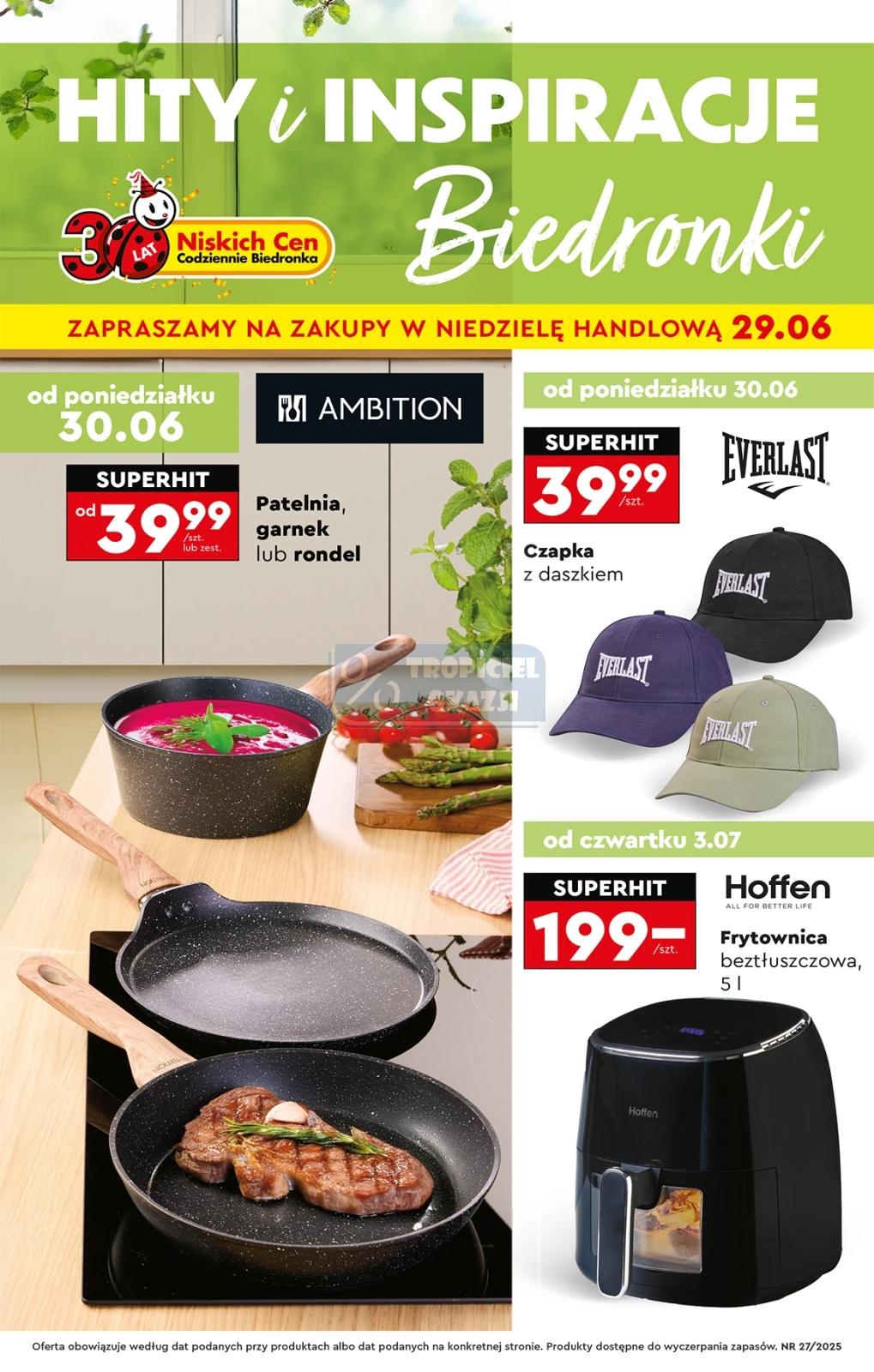 Gazetka promocyjna Biedronka str. 1